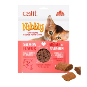 Catit Nibbly Galletas Sabor Salmon 90g