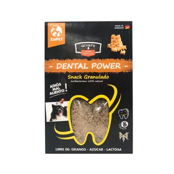 Qchef Dental Powert Snack Granulado Cheese 90g