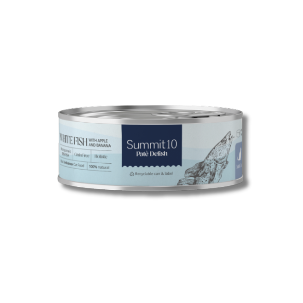 Summit 10 Gato Pate Delish With White Fish 85gr