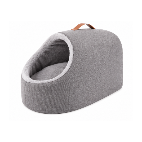 Cama Cueva Tipo Cápsula para Mascotas Premium Urban Pet