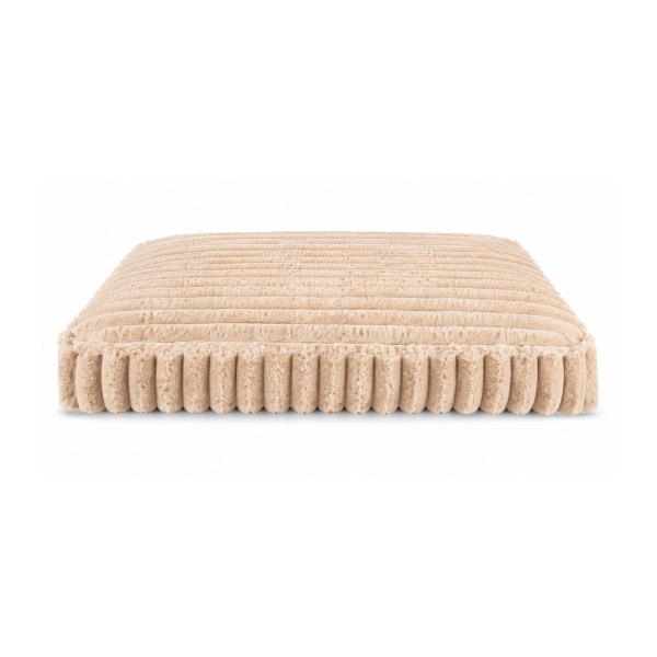 Cama Plana Plush Acolchada para Mascotas Color Beige Urban Pet