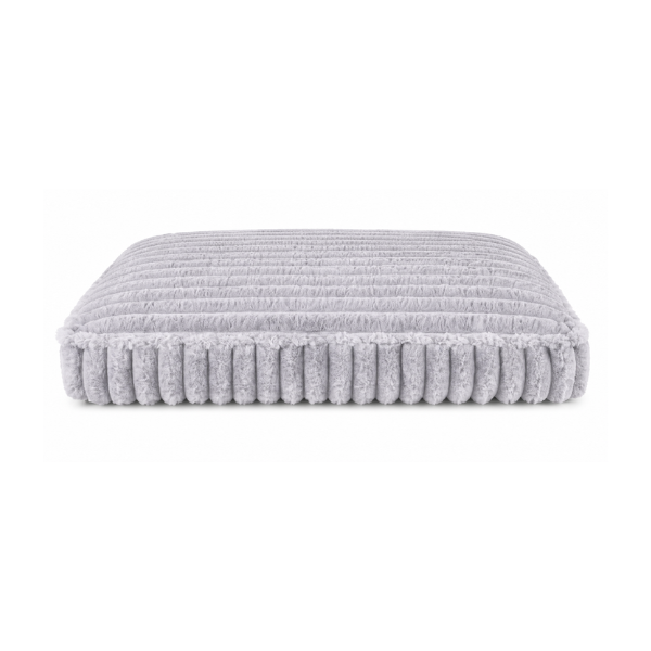 Cama Plana Plush Acolchada para Mascotas Color Gris Urban Pet