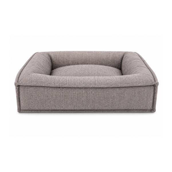 Cama Sofá para Mascotas Color Gris con Bordes Acolchados Urban Pet