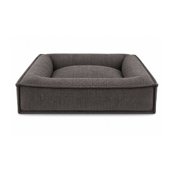 Cama Sofá para Mascotas Color Plomo con Bordes Acolchados Urban Pet