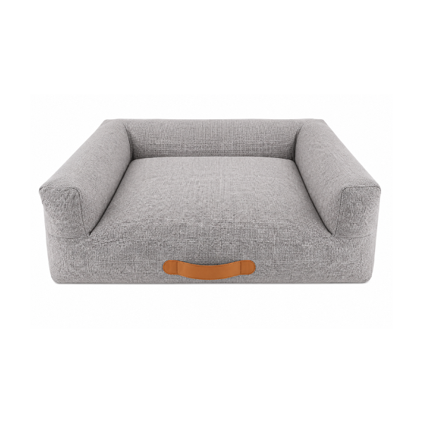 Cama Sofá para Mascotas con Bordes Elevados Plomo Urban Pet