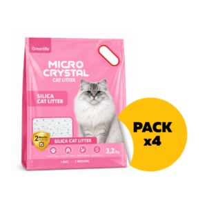 Pack Arena Silica Micro Crystal Cat Litter 4 unds