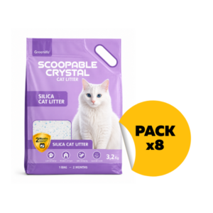 Pack Arena Silica Scoopable Crystal Cat Litter 8 unds